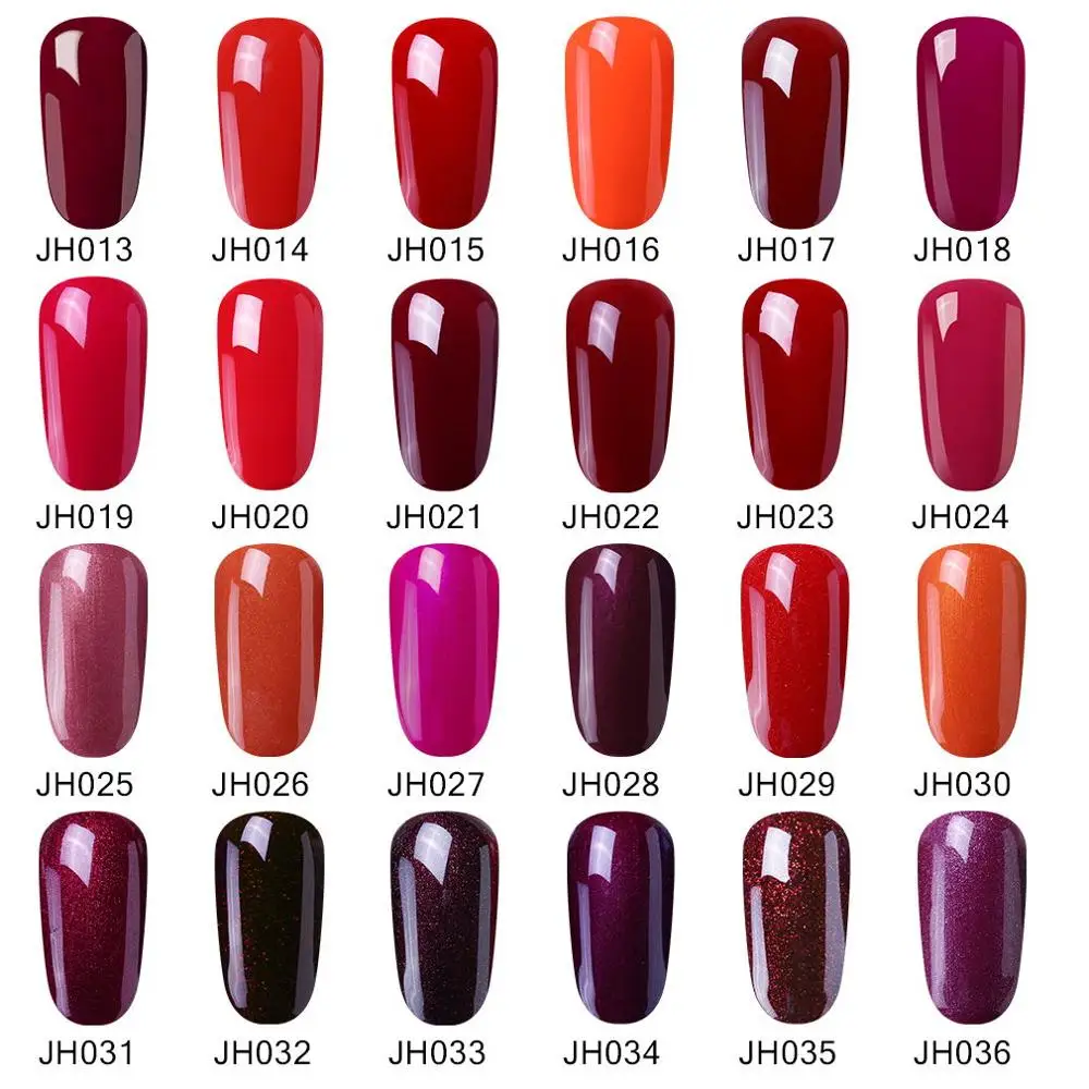 Elite99 10 мл длительный лак для ногтей серии винно-красный УФ-гель отмачиваемый