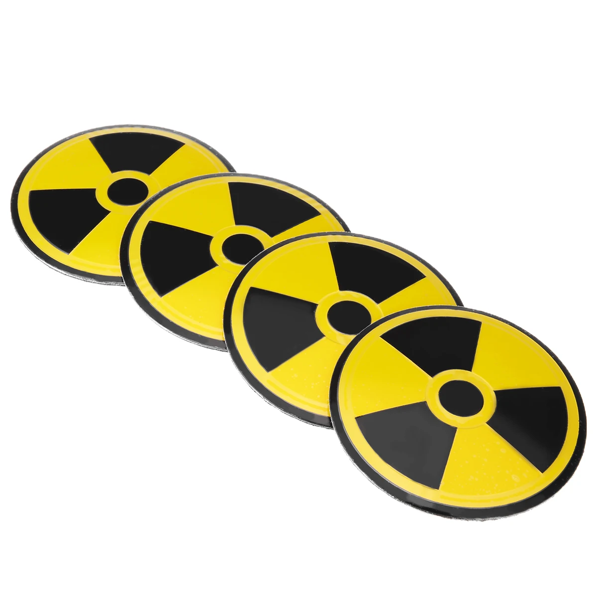 4pcs 5.5cm Nuclear Radiation Logo Car Tyre Wheel Center Hub Cap Emblem Decal Badge Symbol Sticker Creative Patterns |