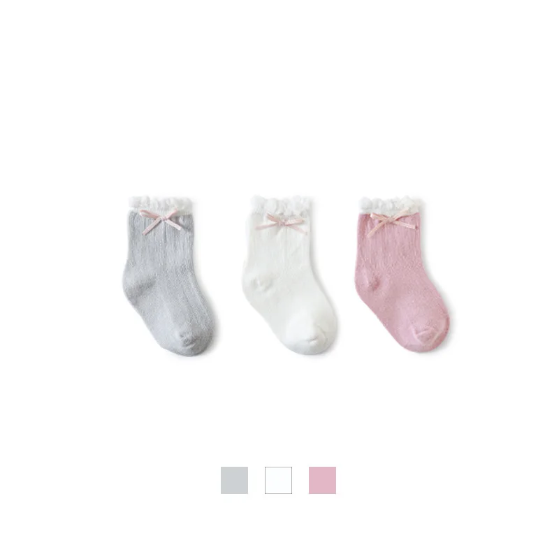 

3 Pair/lot 0 to 6 Yrs Toddler Baby Child Girls Ruffle Ankle Cotton Dress Socks Princess Summer Cotton Flower Socks Cute Lace Edg