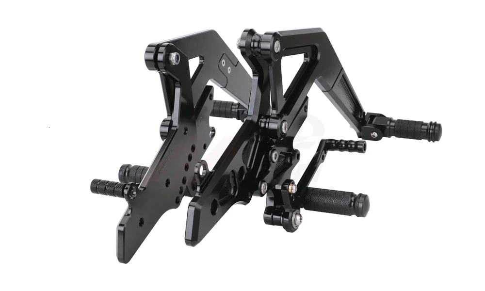 CNC алюминиевый мотоцикл Регулируемый Rearset задний Набор Подножки педаль Подножка для Kawasaki Ninja 650 ER-6N/ER-6F 2012 2013
