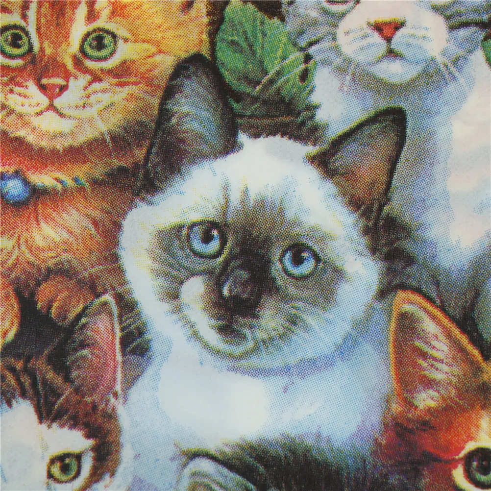 

20Pcs/set 33x33Cm Cat Pet Paper Napkin For Girl Disposable Party Tableware Festive Party Supplies Tissue Decoration