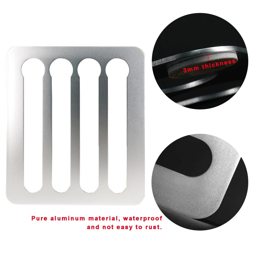 

Coffee Pod Storage Shelves Rack 3 Colors New Style Capsule Holder Rotatable Golden Aluminum Bracket Black Silver Wall Type