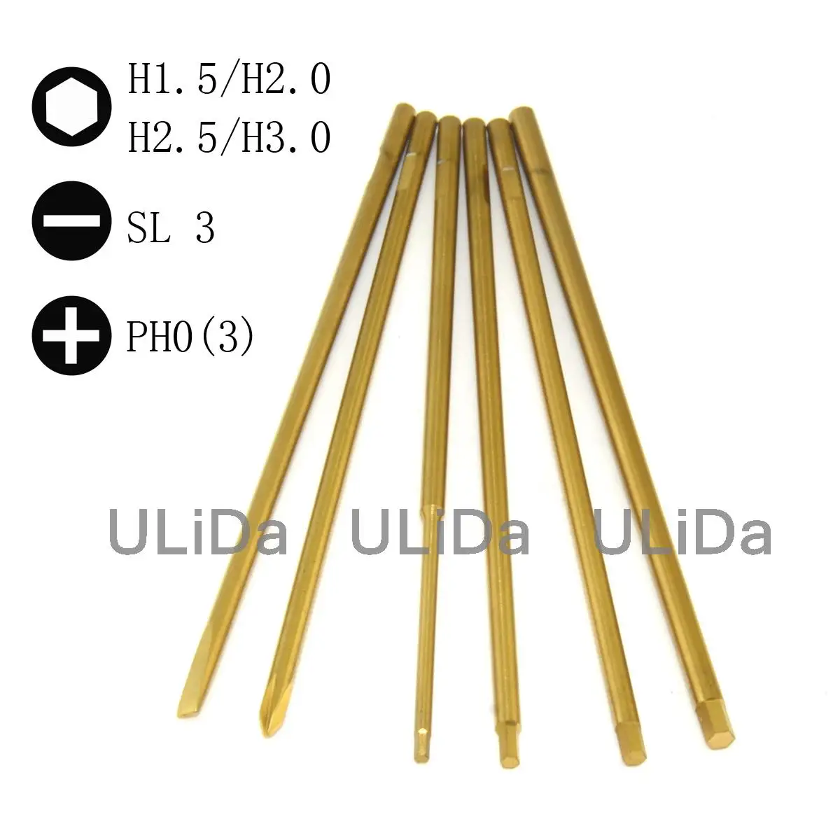 RC инструменты Шестигранная розетка/Phillips PH/шлицевая SL отвертка Биты титановое