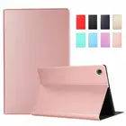 Чехол для Lenovo Tab M10 HD M10 Plus, кожаный чехол-подставка, откидной Чехол для Funda Lenovo Tab M10 FHD Plus, чехол TB X606 X605 X505 X306
