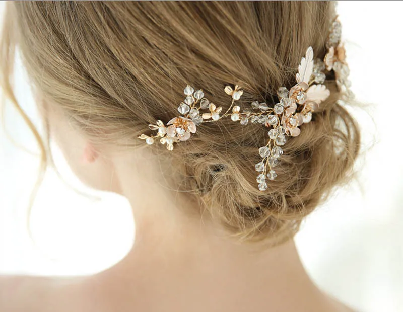 Свадебные аксессуары ручной работы оригинальные украшения свадебные расческа