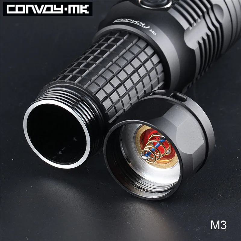 Online Convoglio M3 Cree XHP70.2 LED Ad Alta Potenza Della Torcia Elettrica 18650 26650 Modalità Di Memoria LED Torcia Lanterna Con Protezione Di Temperatura