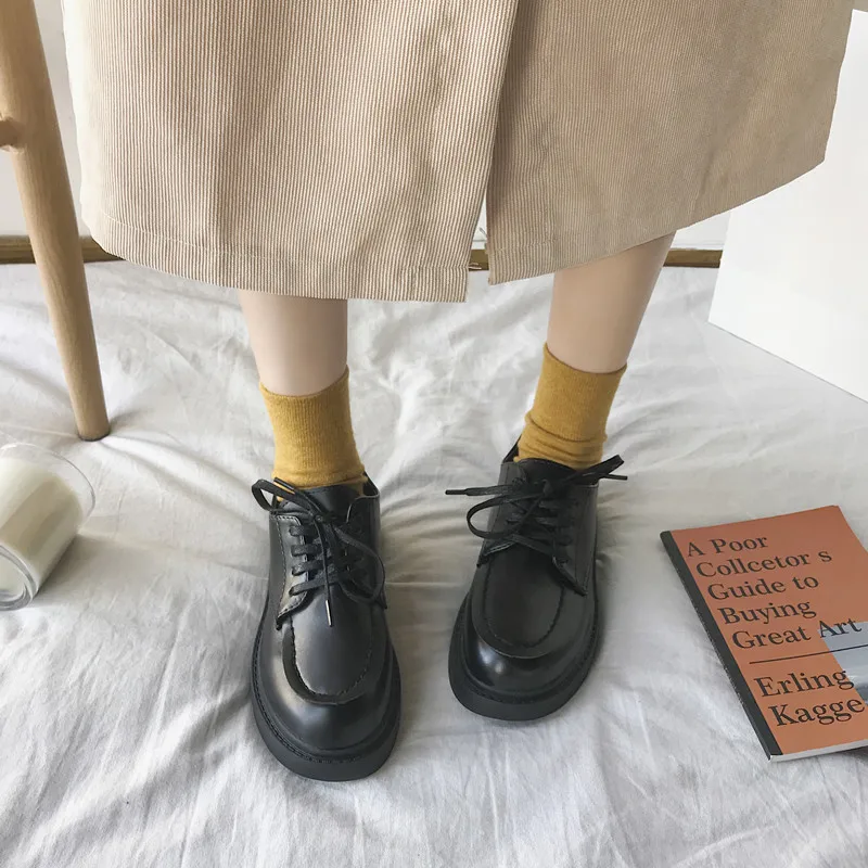 2020 демисезонные однотонные модные удобные повседневные Нескользящие черные