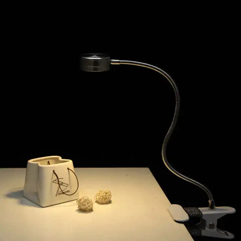 Алюминий сплав светодиодный зажим лампы USB Мощность 2 с крутящим моментом 360