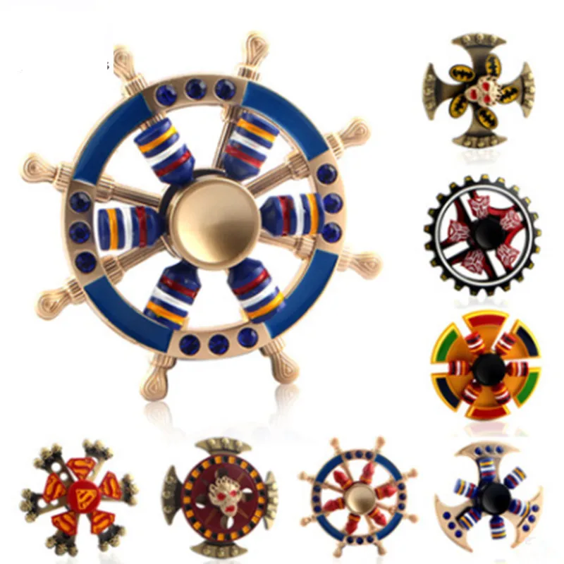 Разнообразный Спиннер с двойным подшипником металлический ручной EDC сплав цинка