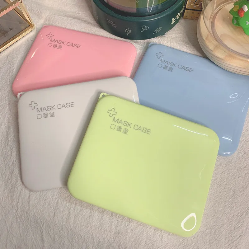 

Новая горячая портативная Пыленепроницаемая влагостойкая коробка для хранения маска чехол для хранения лекарств коробка для хранения пов...