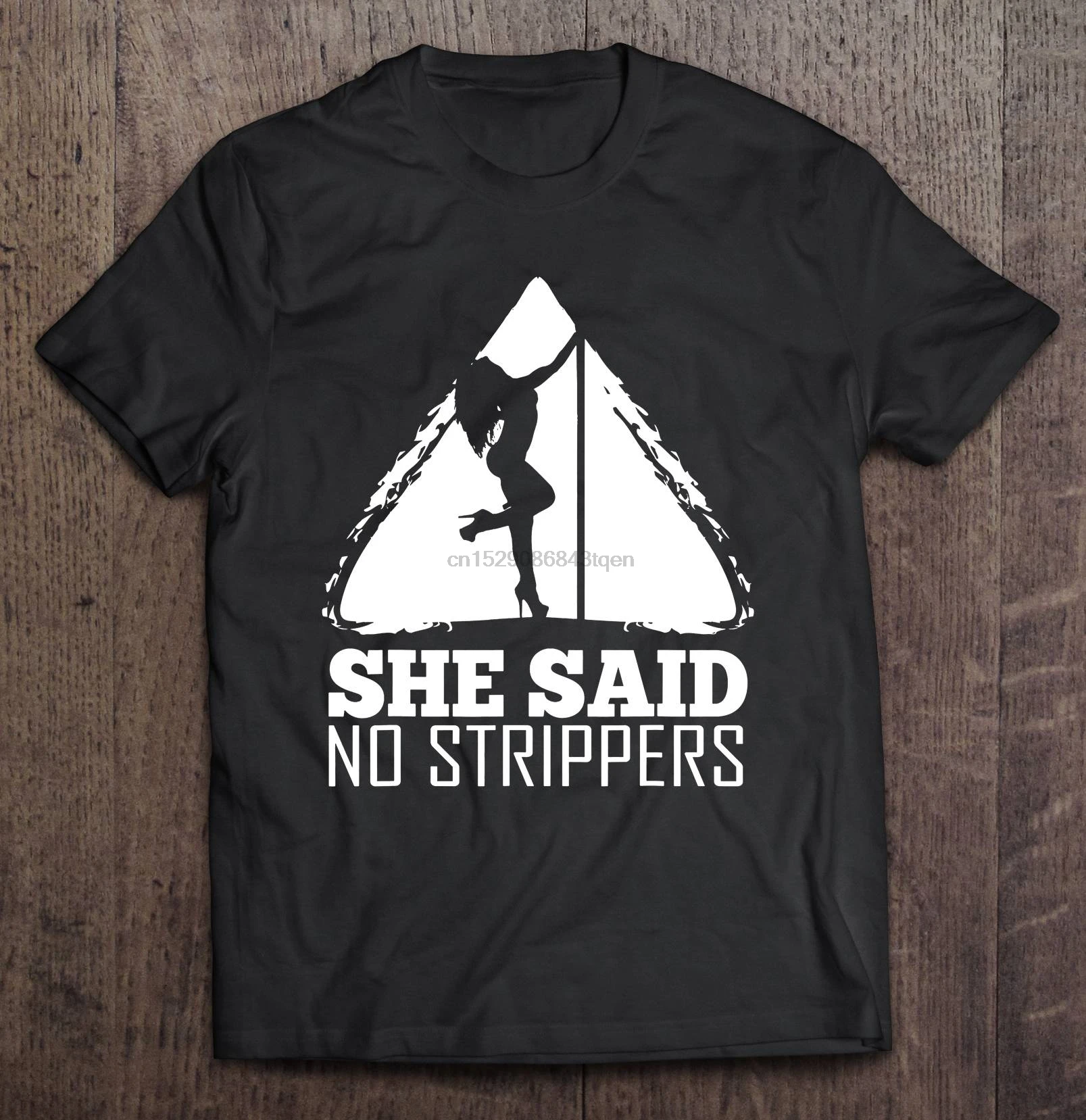 Мужская смешная футболка модная She Said No Strippers Pole Dance версия женская - купить по