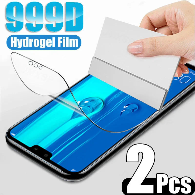Гидрогелевая пленка для Huawei Y9 Y7 Y6 Y5 Prime 2019 2018 Защита экрана Pro Y9A Y7A Y7P Y8S Y6P 2 шт. |