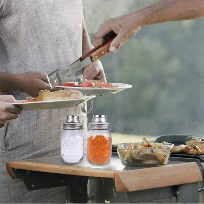 Стеклянная банка с завинчивающейся крышкой шейкер для специй Топ стеклянная