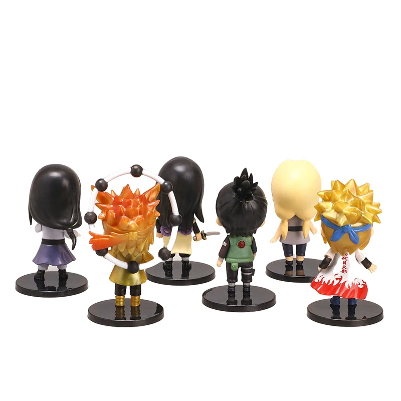 Naruto Shippuden Anime Figure Action Figurine Uzumaki Doll Tsunade Model Figma 10cm PVC Statue Hyuga Neji Toys Children | Игрушки и