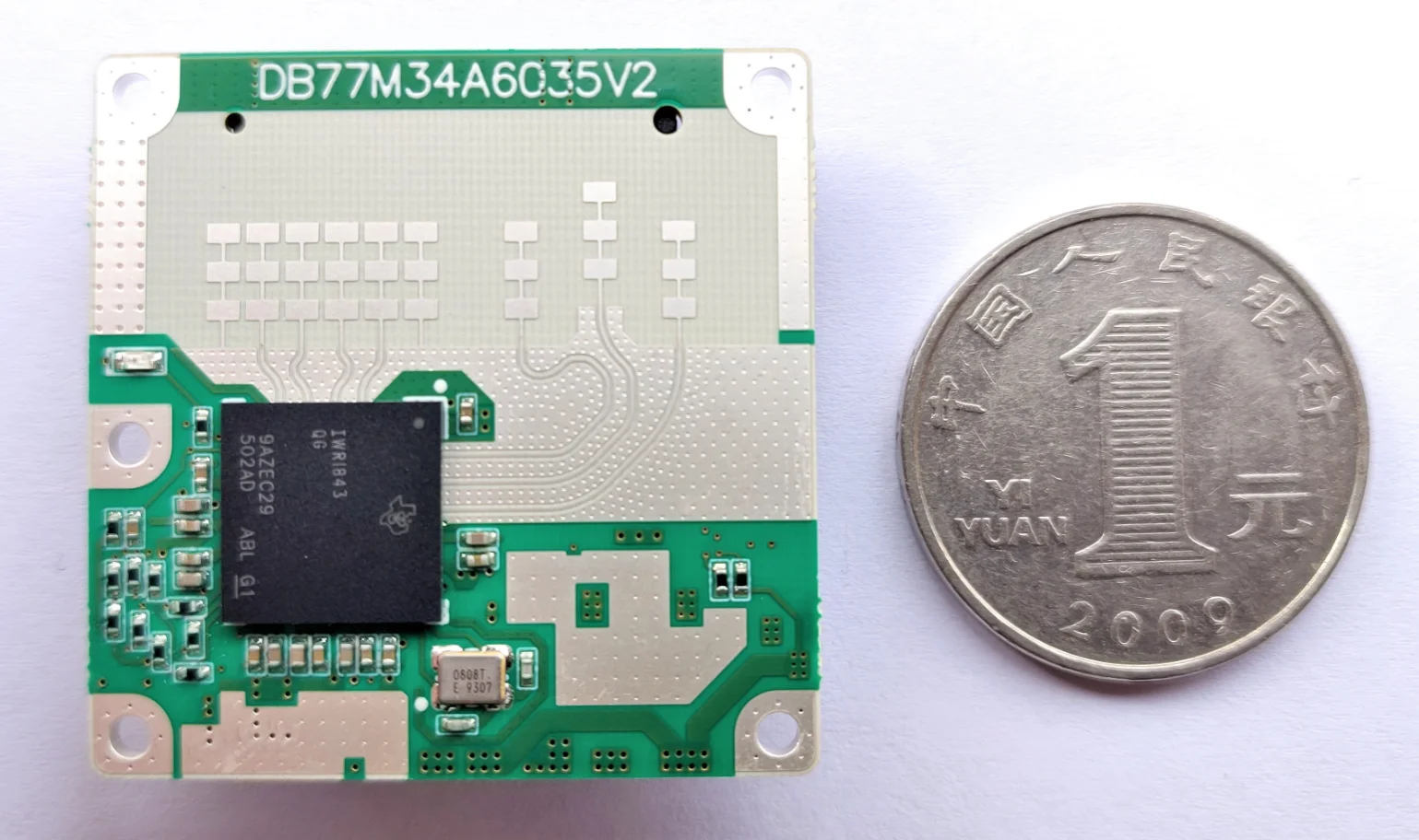 

Материнская плата модуля миллиметрового радара Db77m34a6035v2, 77 ГГц, Iwr1843isk Mmwave