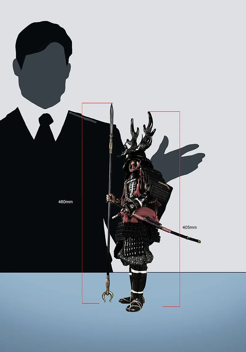 COOMODEL SE090 1/6 HONDA TADAKATSU Figure STANDARD VER 12'' Japanese Samurai Action Doll Full Set Toy | Игрушки и хобби