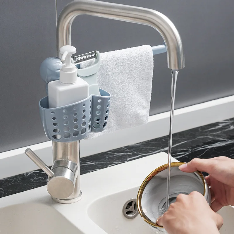 Полка для раковины мыло кухни Чистящая губка раковина сливная полка-корзина