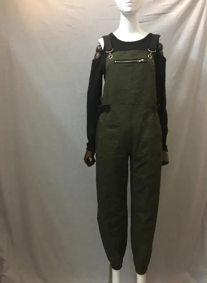 

onesies zip straps jumpsuit bodysuit women Suspender Pants ladies casual 2020 fashion rompers femme overalls body mujer p1563