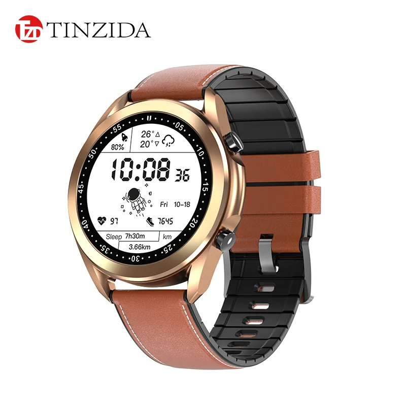 

Смарт-часы Tinzida с Bluetooth, фитнес-трекером и Пульсометром