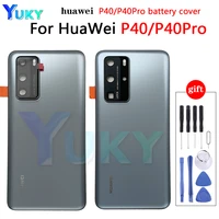 for huawei p40pro battery cover for p40 pro replace the battery cover with camera cover p40 battery cover