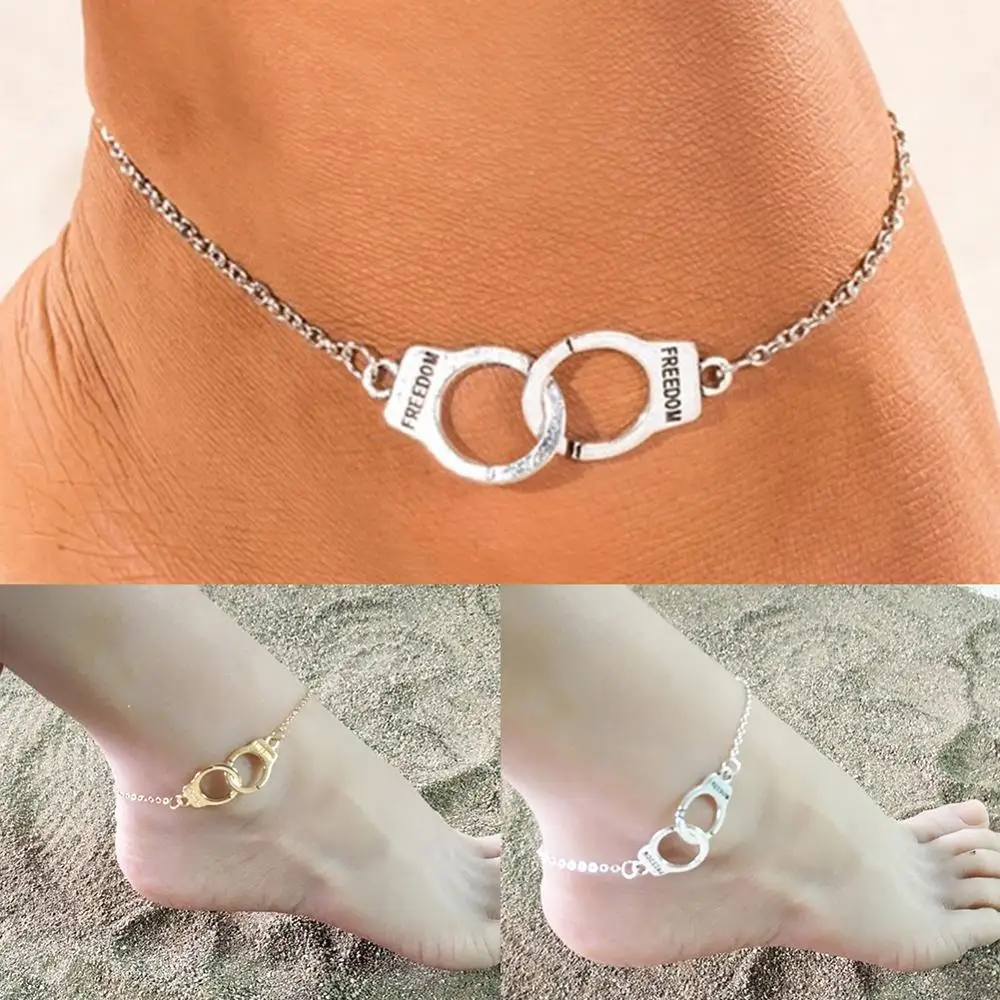 1 предмет в комплекте с рисунком Босиком Сандалии золотые Серебристые покрытием