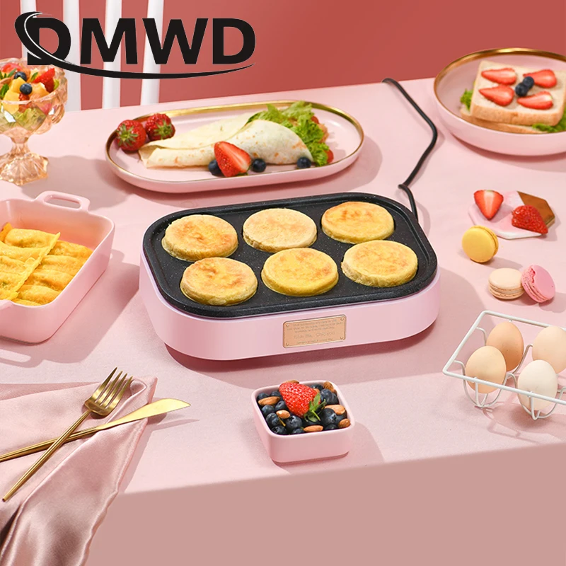 DMWD электрическая машина для жарки яиц гамбургеров красная фасоль блинчиков
