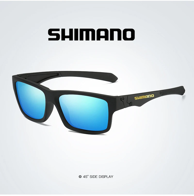 Новые поляризованные очки для рыбалки Shimano Модные солнцезащитные и верховой езды