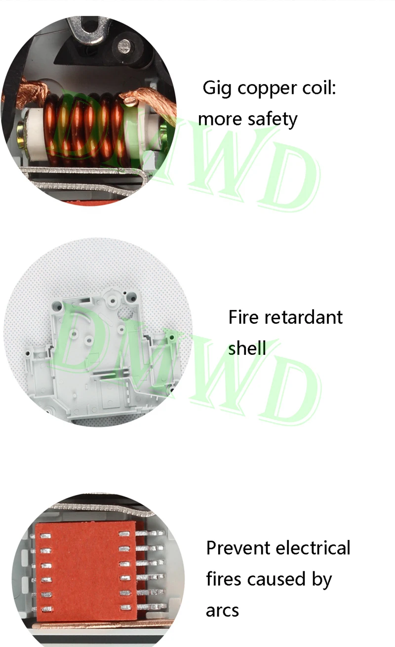 DMWD ДПН мини-DZ30-32 1P+ N 10A 16A 20A 32A 220 В 230 В 50 Гц 60 Гц УЗО-выключатель RCBO мини-автоматический выключатель RCCB