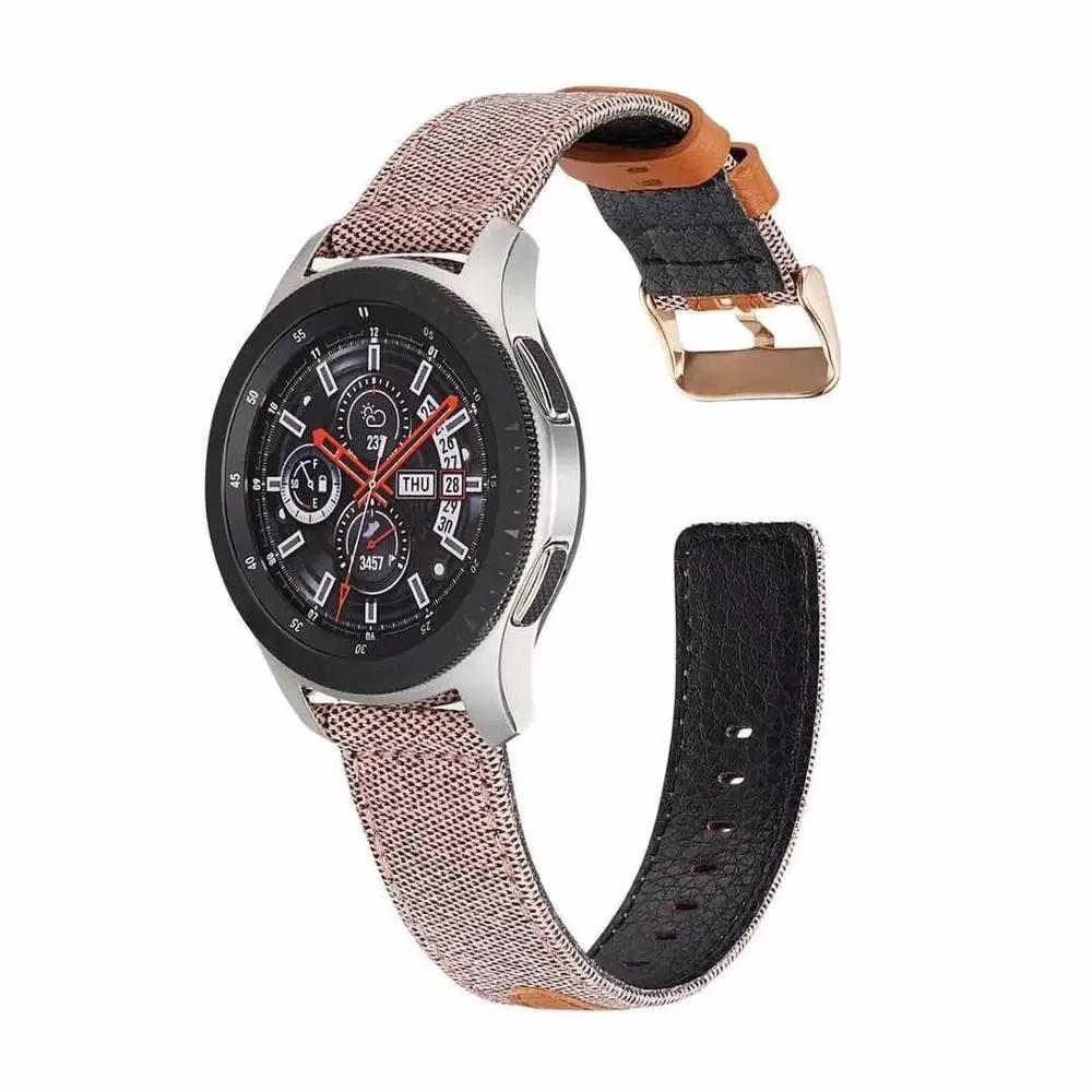 Тканевый ремешок для huawei watch GT 2 pro ремешок samsung galaxy watch 46 мм s3 браслет Ticwatch pro для amazfit 1 2s pace браслет
