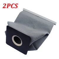 2pcs washable vacuum cleaner cloth dust bag for philips electrolux lg haier samsung vacuum cleaner non woven bags 11x10cm