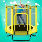 Защитная сетка для батута, защита от УФ излучения, зеркальная Сменная сетка для 6-полюсных батутов футовфутов