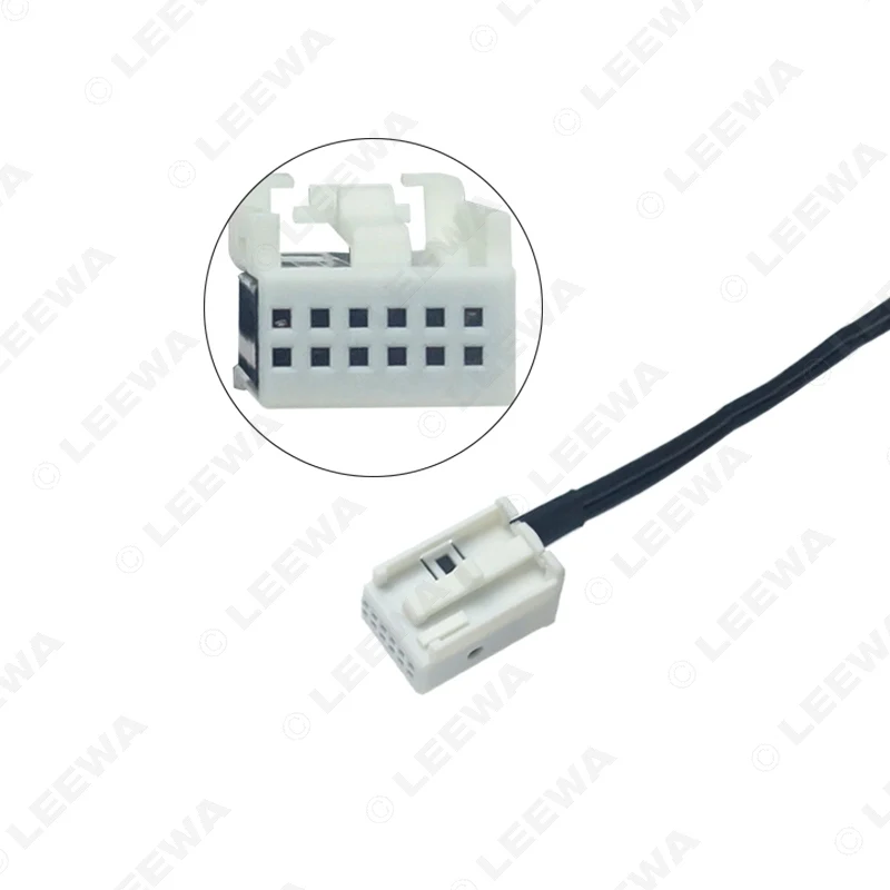 LEEWA Car Stereo Radio AUX Cable For Mercedes Benz Comand APS NTG CD20 30 50 Wireless Bluetooth Interface Audio Adapter | Автомобили и