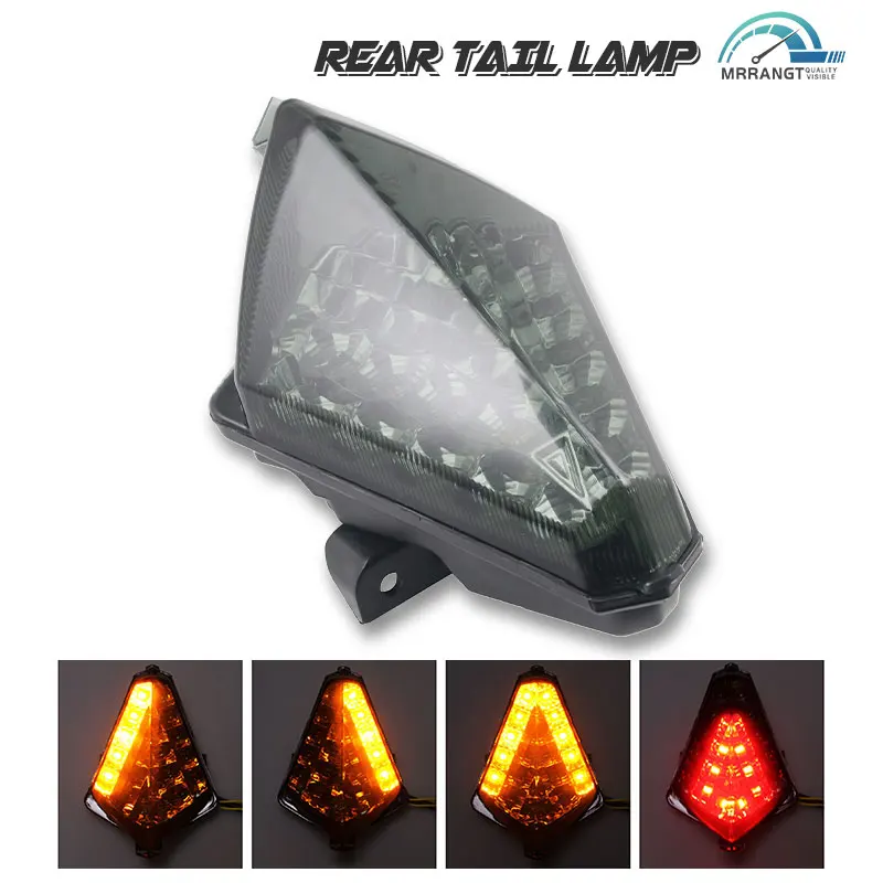 

Motorcycle LED Rear Turn Signal Tail Stop Light Lamp Integrated For Yamaha YZF-R1 YZF R1 2007 2008 TMAX530 2012-2016