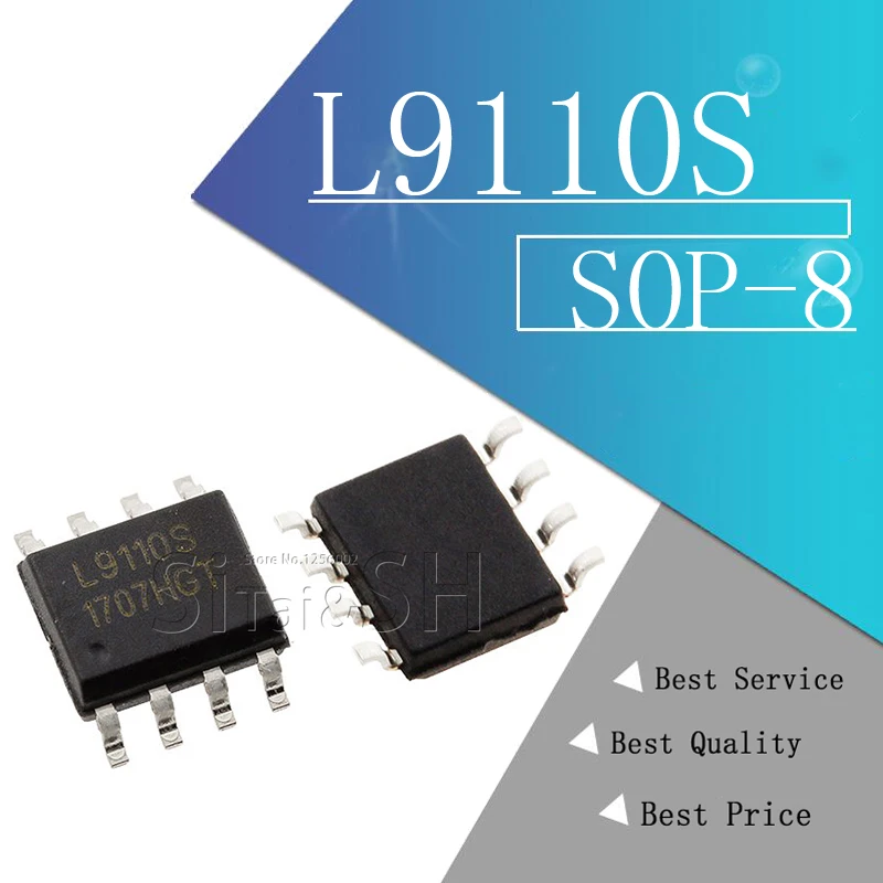 10 шт. L9110S L9110 9110 SOP8 полный мост драйвер двигателя чип новый и оригинальный SOP 8|h 11| |