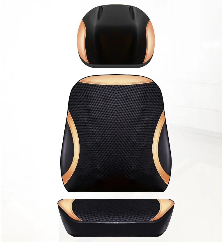 

Электрическое вибрирующее массажное кресло для шеи, спины, тела, стимулятор мышц с подогревом