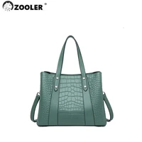 limited zooler original brand high quality real leather woman bag large capacity cow handbags business bolsa feminina sc1008