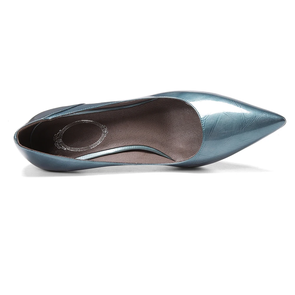 Женские туфли-лодочки на тонком высоком каблуке Пикантные вечерние туфли из