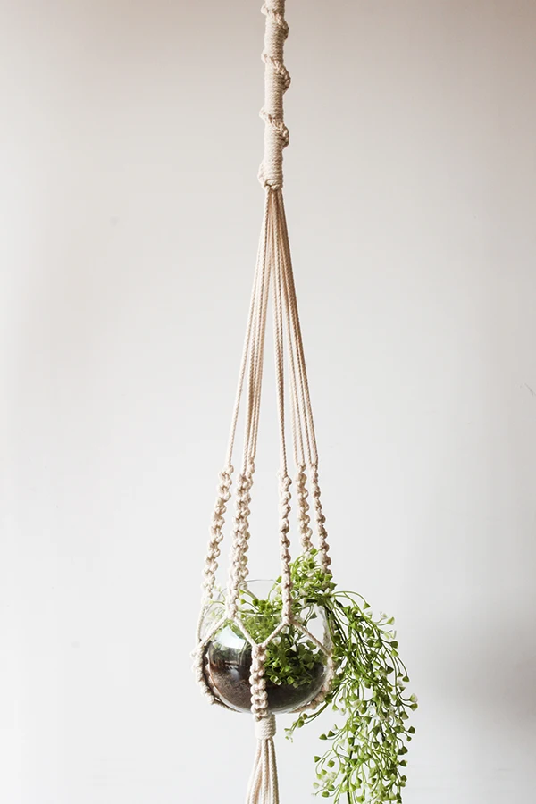 Новое поступление поднос для растений Подвеска из макраме горшок попробуйте