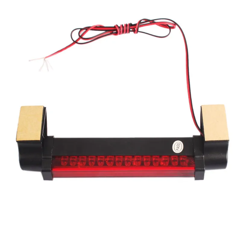 Universal Red 14 LED 3rd Auto Car Brake Rear Tail Light High Mount Stop Lamp 12V Super Bright Low Power Consumption#273105 | Автомобили и