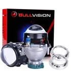 Биксеноновые линзы для фар D2S 3,0 '', линзы для проектора D1S D3S D4S светодиодный Светодиодная лампа для Ford Mondeo Mk4 3R G5, линзы Bullvision 2 шт.