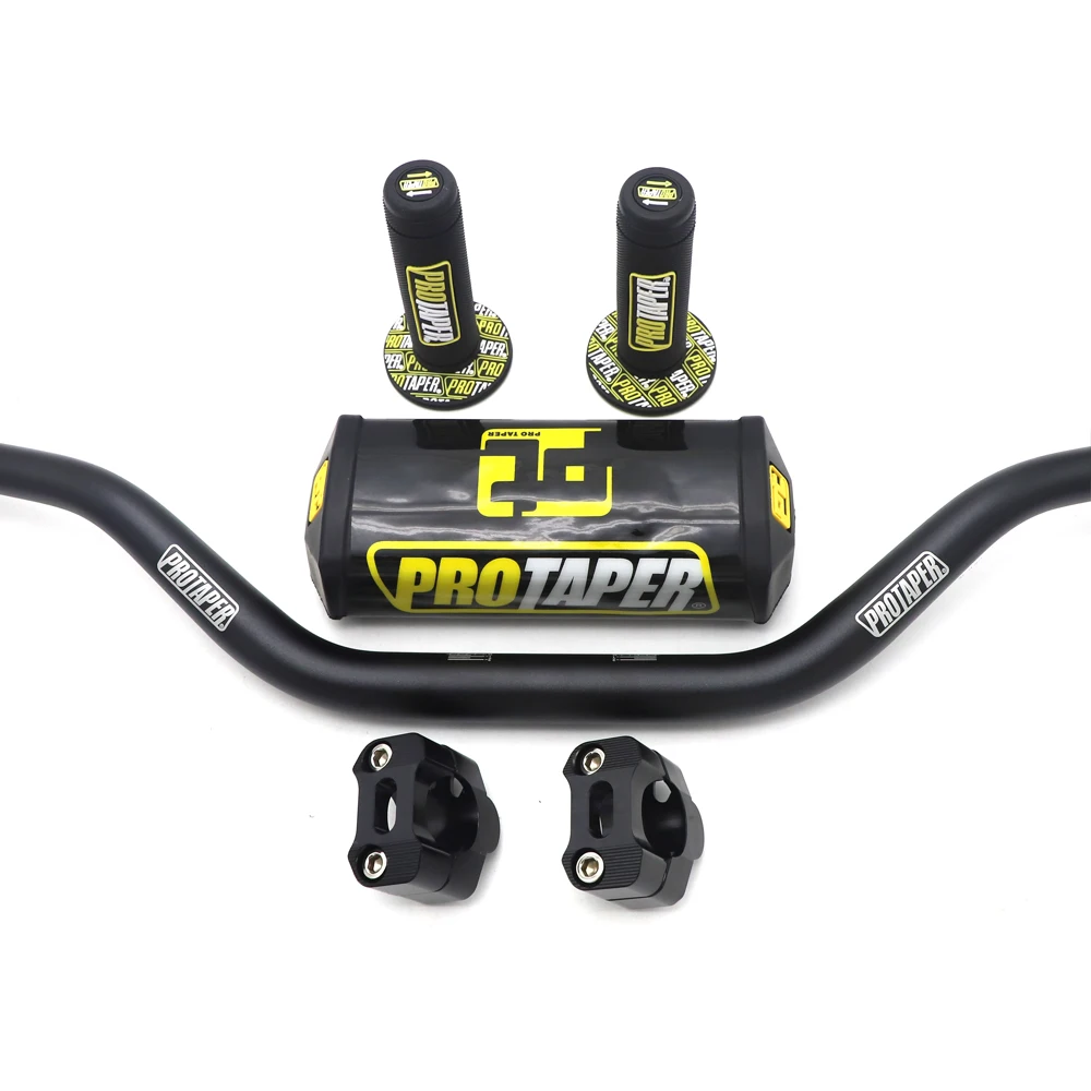 Руль колодки ручки руля PRO Taper ЧПУ зажим Fat Bar 1 1/8 &quotПит Велосипед Мотоцикл 28 мм для