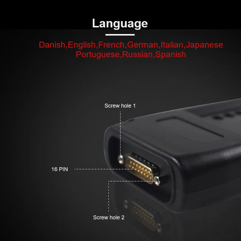 Diagostic инструмент для тяжелых условий эксплуатации светильник грузовиков средней