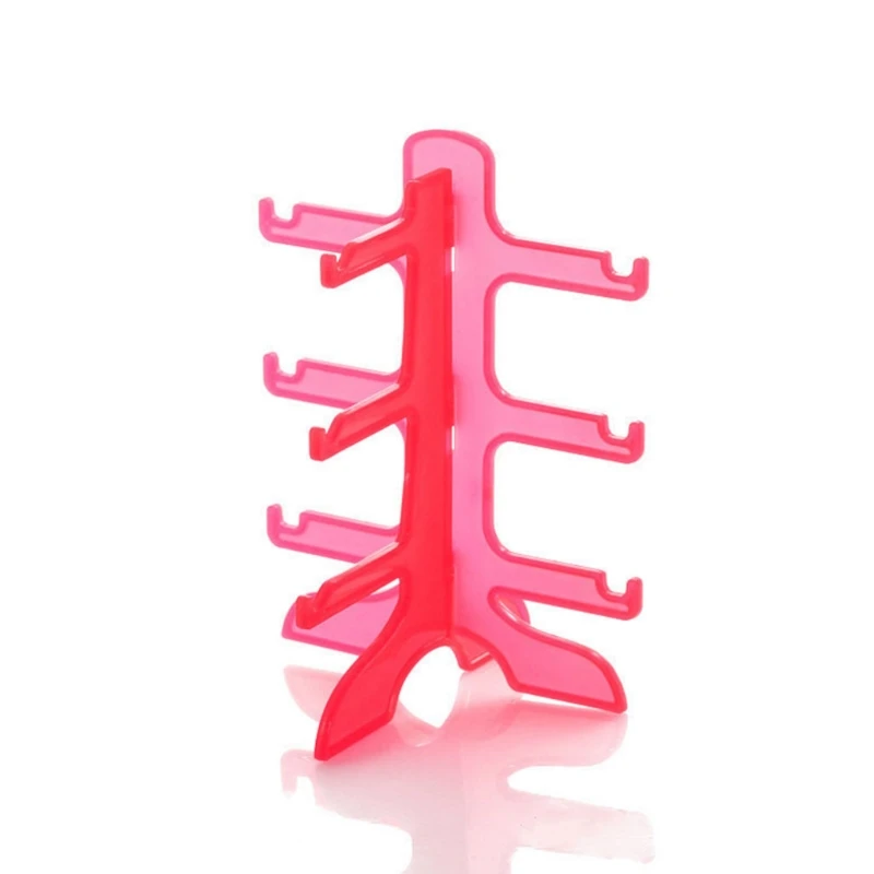 Очки полки Дисплей стеллаж 3 слоя солнцезащитные очки Пластик выставочный стенд