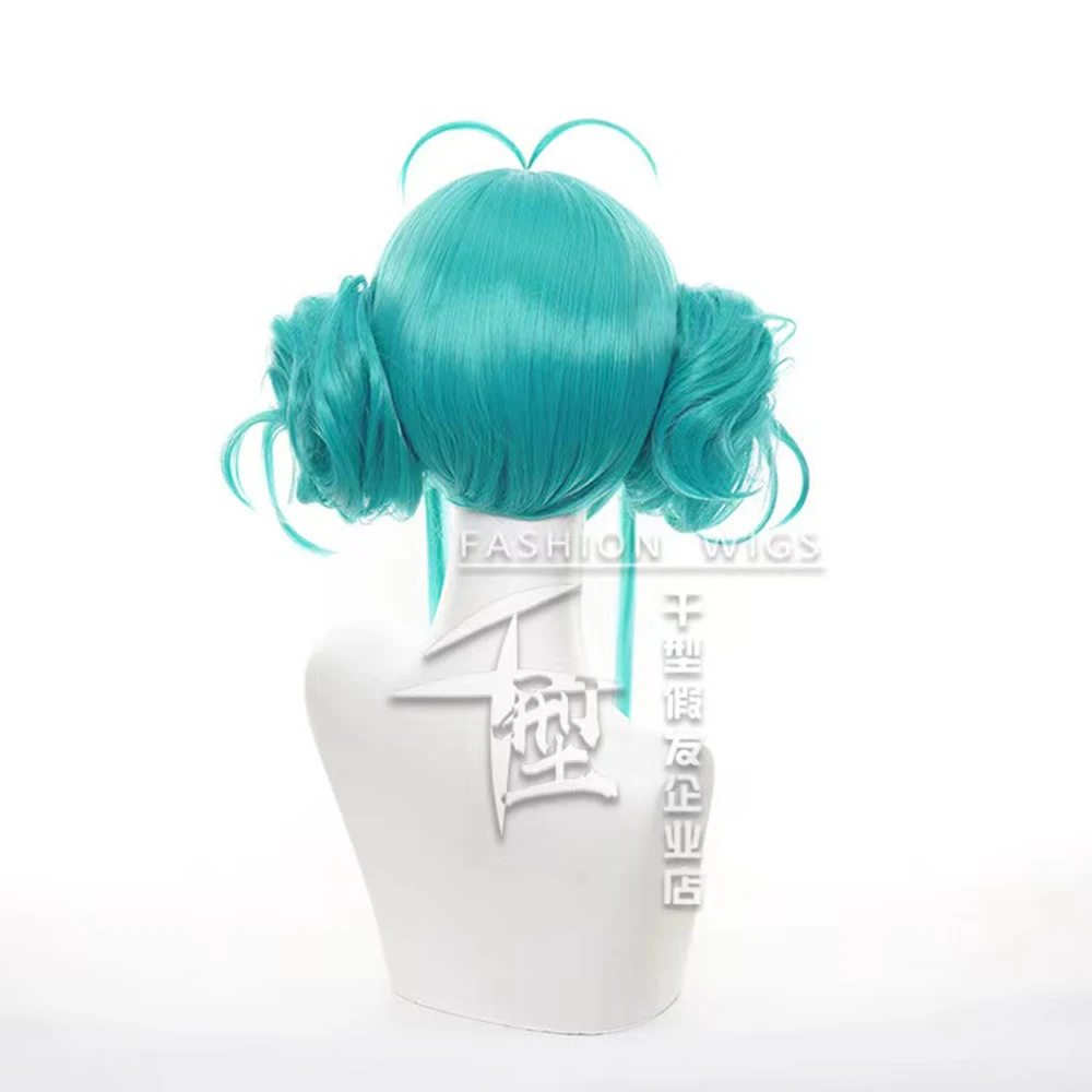Парики для косплея Miku термостойкие синтетические волосы 40 см |