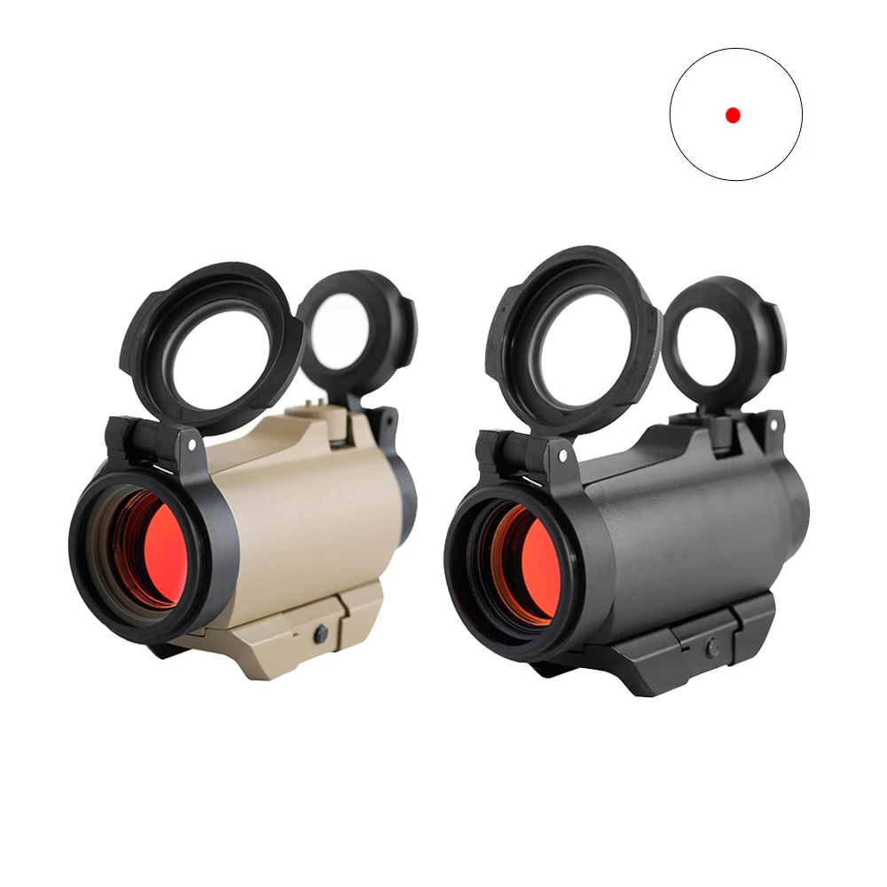 Тактические прицелы 1x24 с красной точкой микро оптические 20 мм крепление высокой