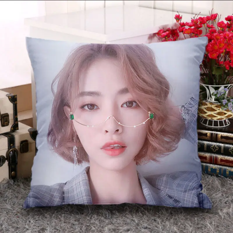 The9 The Nine Xu Jiaqi Kiki двухсторонняя плюшевая пятнистая Подушка диванная подушка домашний декор настраиваемая китайская звезда