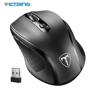 VicTsing 2.4G Wireless Gaming Mouse 2400 DPI Adjustable 6 Buttons Mouse
With Nano Receiver Wireless Mouse for Computer/Laptop