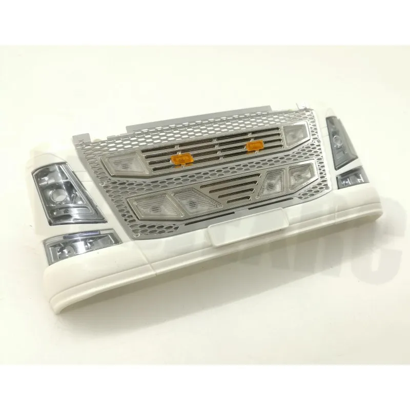 Хромированный гриль светодиодный набор для Тамия 1/14 весы дистанционное