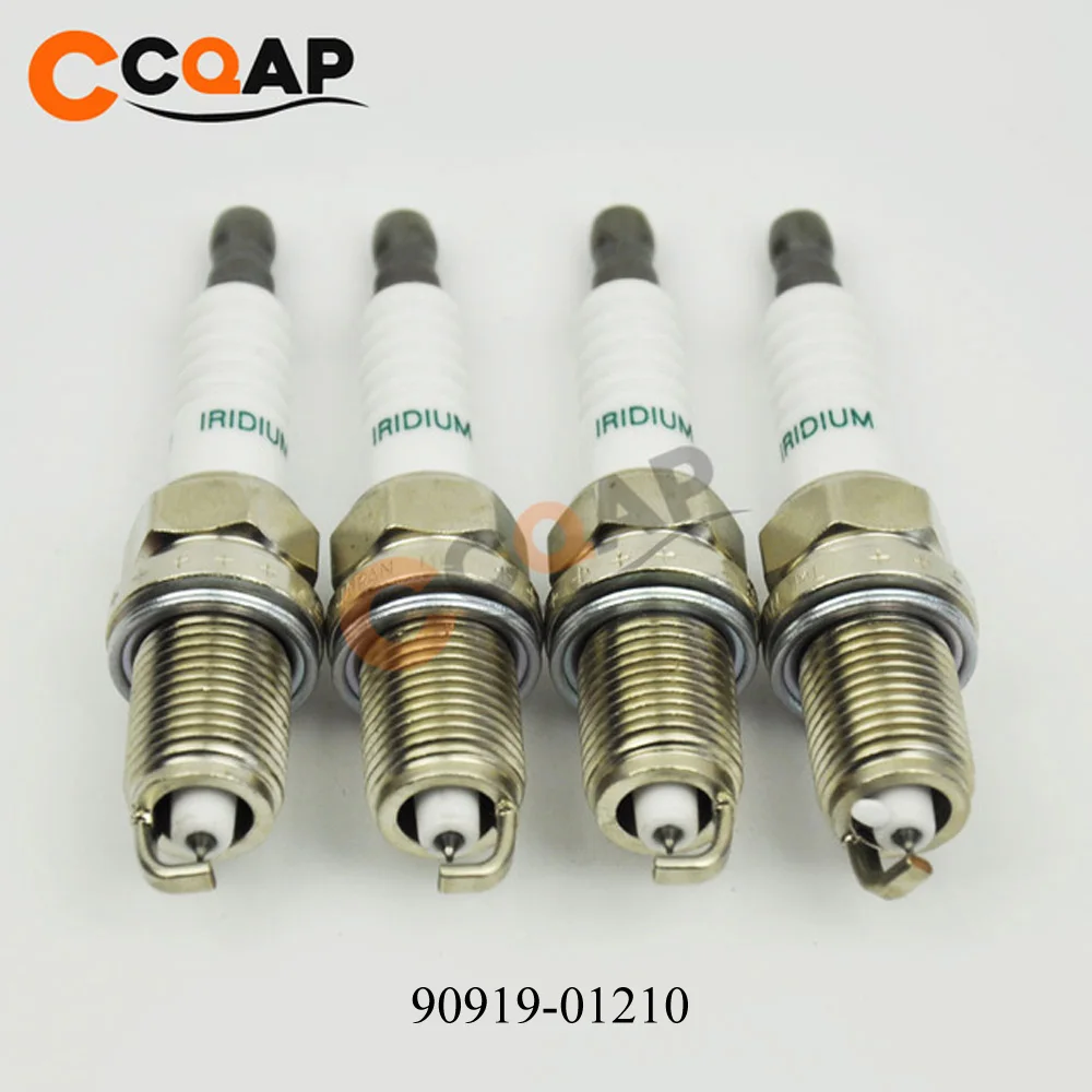 4pcs/Lot Iridium Spark Plug 90919-01253 90919-01210 90919-01275 90919-01230 90919-01221 90919-01191 90919-01247 for Toyota Lexus - купить по