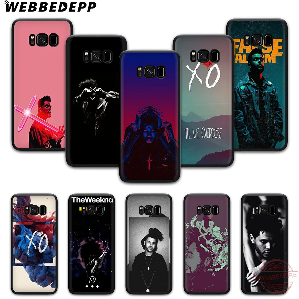 WEBBEDEPP уик-энд надписью XO мягкий чехол для телефона с изображением цветов Samsung S6 S7